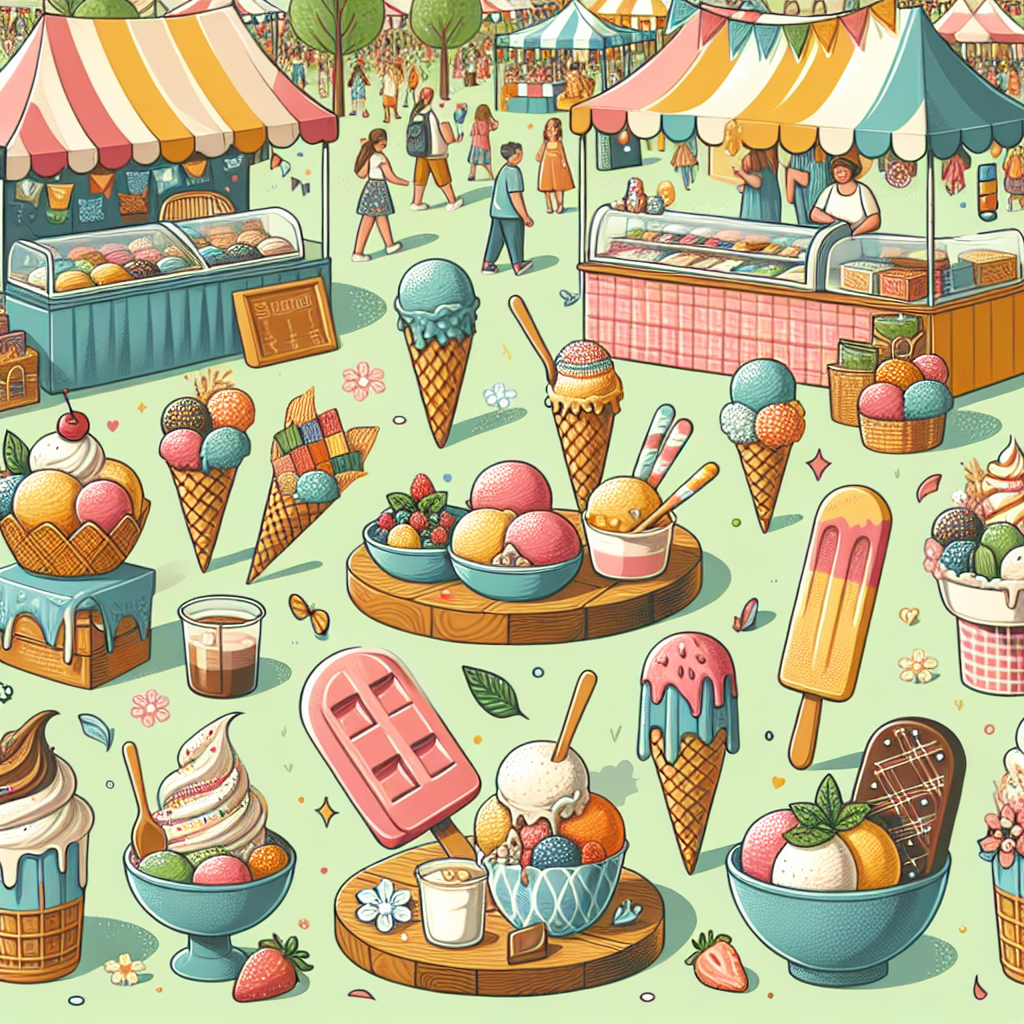 Verken de diverse soorten ijs die wij aanbieden op evenementen