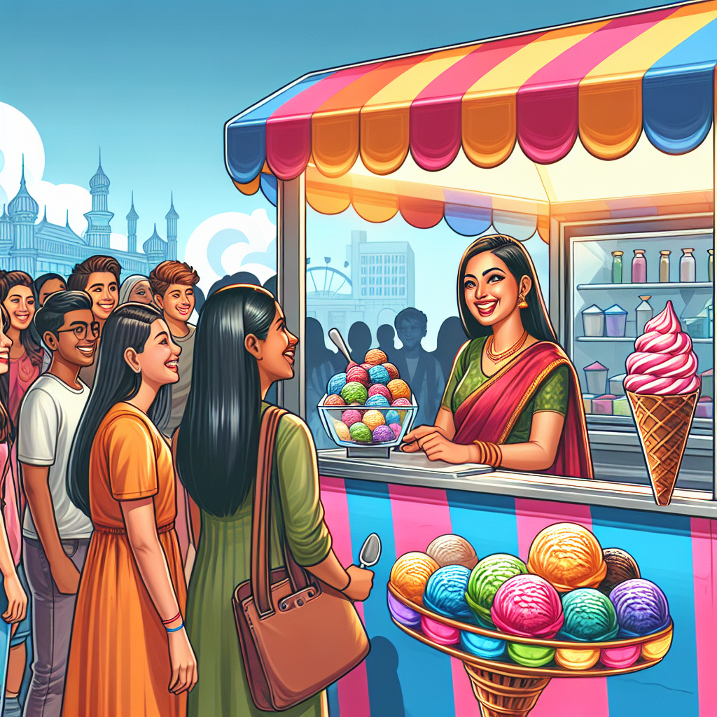 Ontdek de innovatieve smaken van ons ijskraam voor zomerevenementen