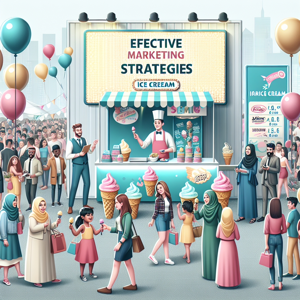 Effectieve marketingstrategieën voor ons ijskraam tijdens evenementen