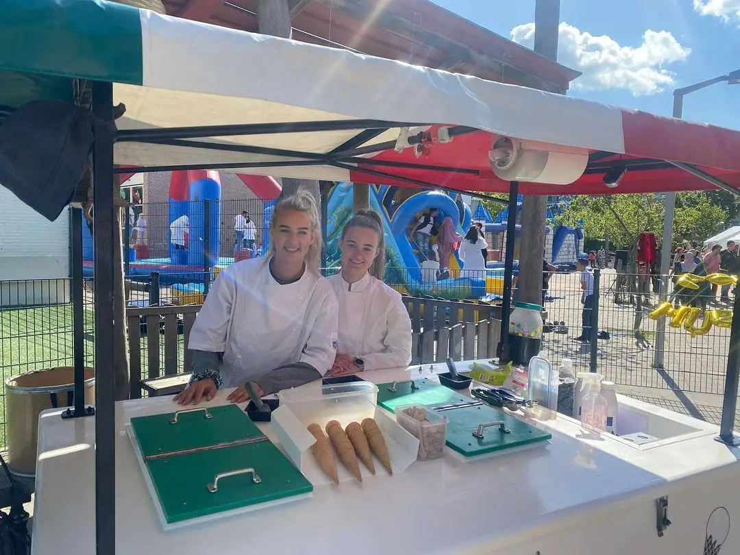 Voorjaarstraktatie Basisschool Ababil Schiedam mei 2022 Capo IJs